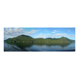 Küste von British Columbia im malerischen Kanada Fotodruck