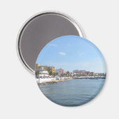 Küste von Cozumel Mexico Magnet (Vorderseite/Rückseite)