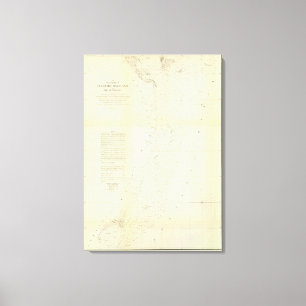 Küste von Delaware, Maryland, Pint von Virginia Leinwanddruck