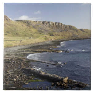 Küste von Duntulm, Insel Skye, Schottland, Verein Fliese