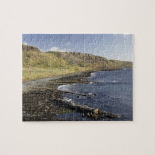 Küste von Duntulm, Insel Skye, Schottland, Vereini Puzzle