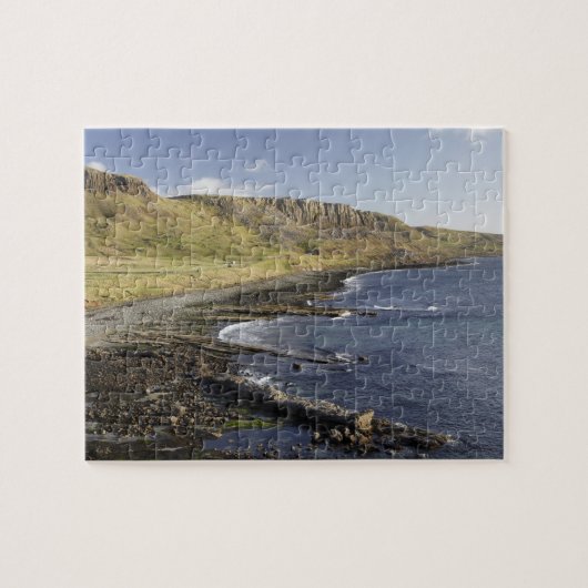 Küste von Duntulm, Insel Skye, Schottland, Vereini Puzzle (Horizontal)