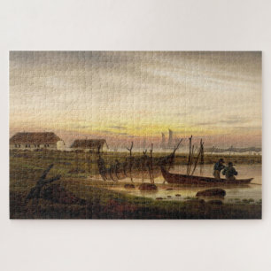 Küste von Dusk, Caspar David Friedrich Puzzle