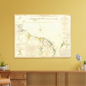 Küste von Guyana Leinwanddruck (Insitu (Wohnzimmer))