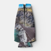 Küste von Hellnahraun, Island Flaschenkühler (Rückseite)