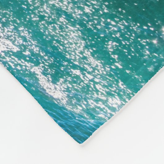 Küste von Hellnahraun, Island Fleecedecke (Ecke)