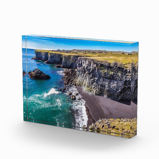 Küste von Hellnahraun, Island Fotoblock (Rechts)