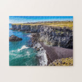 Küste von Hellnahraun, Island Puzzle (Horizontal)