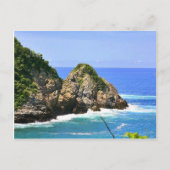Küste von Huatulco Postkarte (Vorderseite)