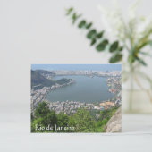 Küste von Janeiro Postkarte (Stehend Vorderseite)