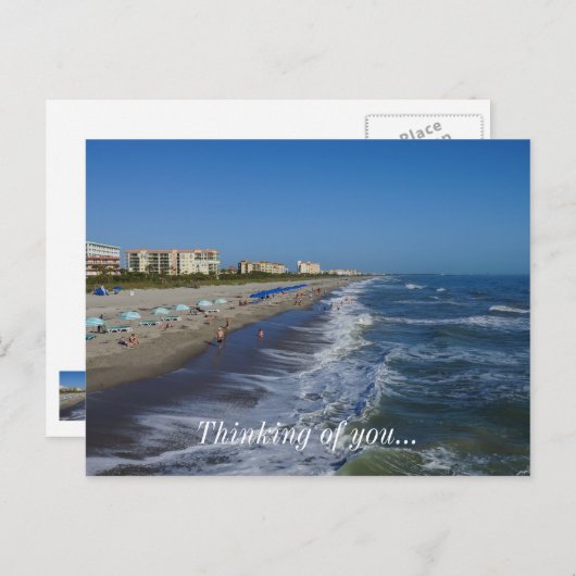 Küste von Kakao Postkarte (Vorne/Hinten)