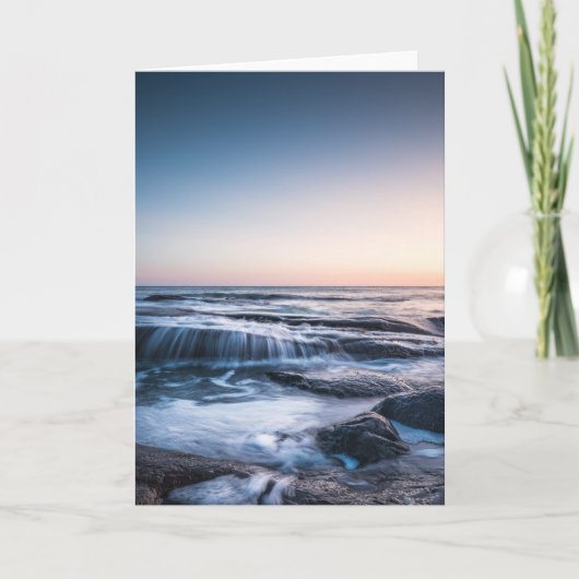 Küste von Lofoten Norwegen Karte (Vorderseite)