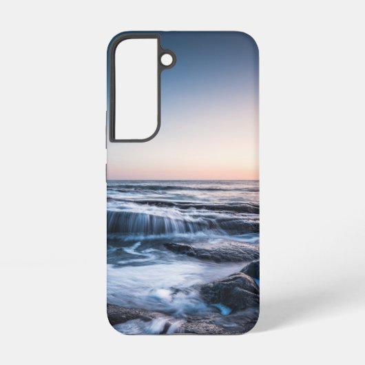 Küste von Lofoten Norwegen Samsung Galaxy Hülle (Rückseite)