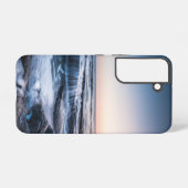 Küste von Lofoten Norwegen Samsung Galaxy Hülle (Rückseite (Horizontal))