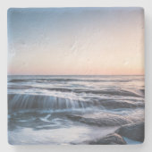 Küste von Lofoten Norwegen Steinuntersetzer (Vorderseite)