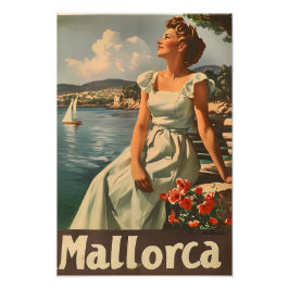 Küste von Mallorca, 1950 Vintag Elegance Fotodruck