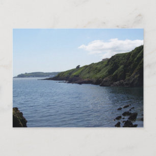 Küste von Manx Postkarte