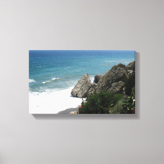 Küste von Nerja, Spanien Leinwanddruck