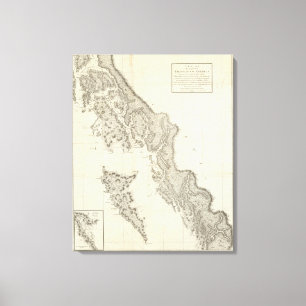 Küste von Nordwestamerika 2 Leinwanddruck