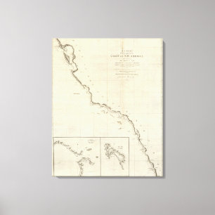 Küste von Nordwestamerika 3 Leinwanddruck