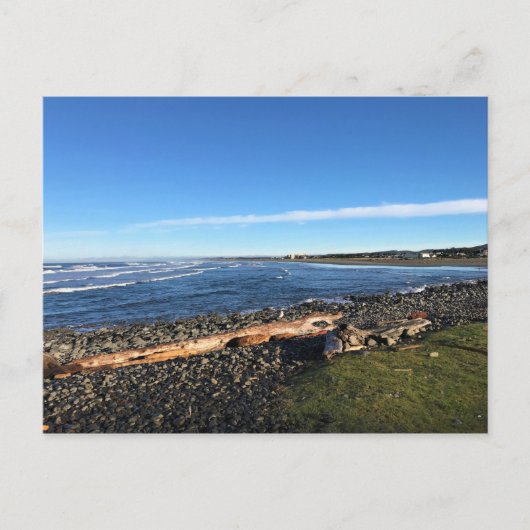 Küste von Oregon Postkarte (Vorderseite)