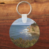 Küste von Oregon Schlüsselanhänger (Vorderseite)