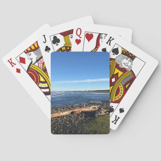 Küste von Oregon Spielkarten (Rückseite)