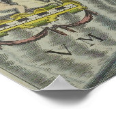 Küste von Phoenicia Poster (Ecke)