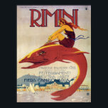 Küste von Rimini, Italien, Mädchen auf einem große Poster<br><div class="desc">Rimini ist wahrscheinlich einer der bekanntesten und bekanntesten Badeorte in ganz Europa - es ist durch seine 15 km lange Strecke von schönen weißen Sandstränden, eine Vielzahl von Hotels und unzählige Bars und Restaurants. Tausende Besucher kommen hierher, um die Sonne zu genießen, sich an den Stränden zu entspannen und dem...</div>