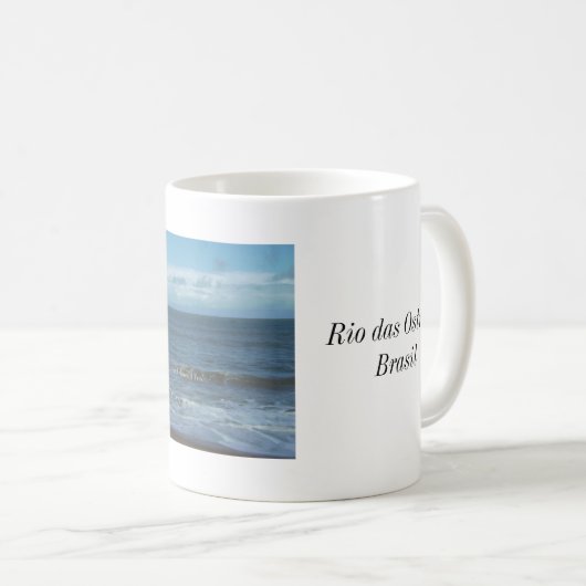Küste von Rio das Ostras Kaffeetasse (VorderseiteRechts)