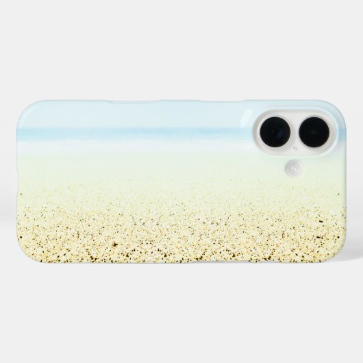 Küste von Sand und Meer Case-Mate iPhone Hülle (Rückseite (Horizontal))