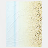 Küste von Sand und Meer Fleecedecke (Vorderseite)