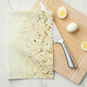 Küste von Sand und Meer Geschirrtuch (Viertel Falte)