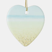 Küste von Sand und Meer Keramik Ornament (Rechts)