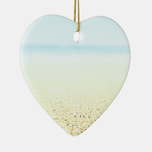 Küste von Sand und Meer Keramik Ornament (Rechts)