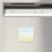 Küste von Sand und Meer Magnet (In Situ (Geschirrspüler))