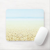 Küste von Sand und Meer Mousepad (Mit Mouse)