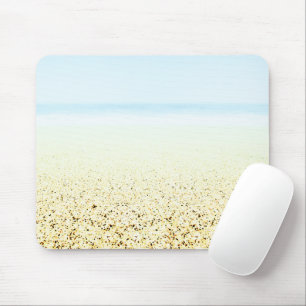 Küste von Sand und Meer Mousepad