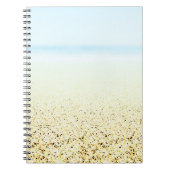 Küste von Sand und Meer Notizblock (Vorderseite)