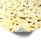 Küste von Sand und Meer Poster (Ecke)