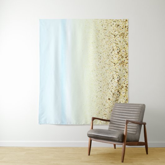 Küste von Sand und Meer Wandteppich (Beispiel)