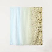 Küste von Sand und Meer Wandteppich (Vorderseite)