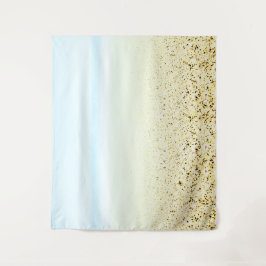 Küste von Sand und Meer Wandteppich