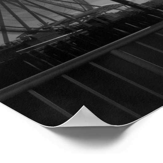 Küste von Seattle Poster (Ecke)