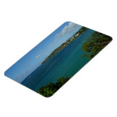 Küste von St. Lucia Karibisches Foto Magnet (Linke Seite)