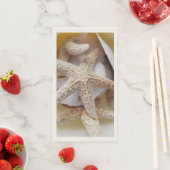 Küste von Starfish und Sand Dollars Serviette (Beispiel)