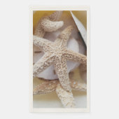 Küste von Starfish und Sand Dollars Serviette (Vorderseite)