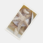 Küste von Starfish und Sand Dollars Serviette (Ecke)