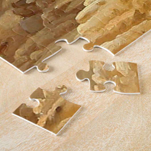 Küste von Taormina auf Sizilien Carl Aagaard Puzzle (Seite)