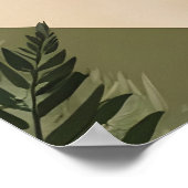 Küste von Tasmania Poster (Ecke)